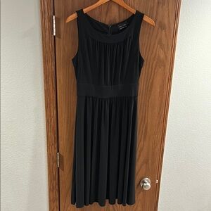 MAX&CLEO EMPIRE WASTE Black Dress